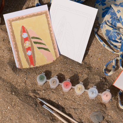 Tropical Paint-by-Numbers Set