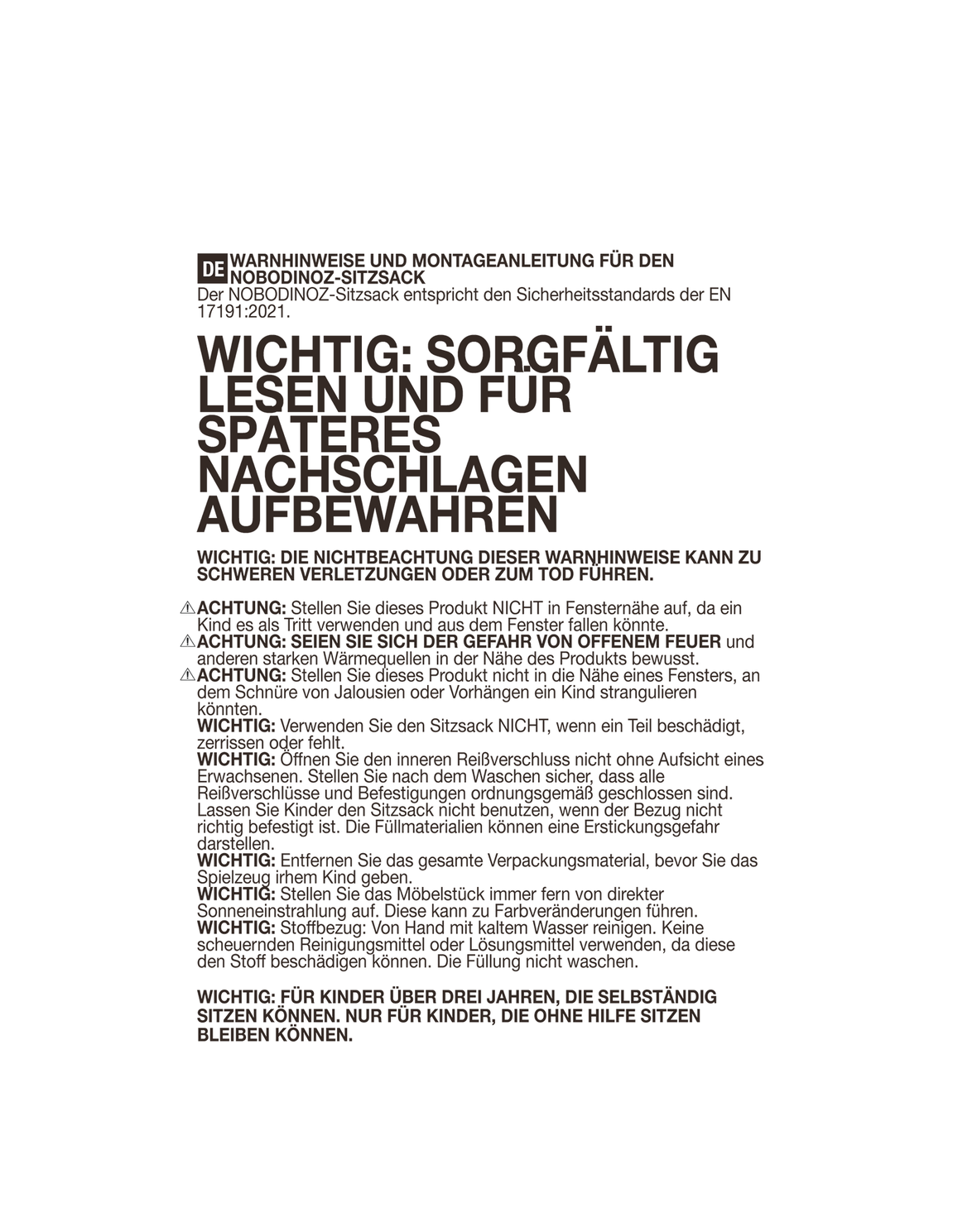 Round beanbag - kid size - Vibes - maroon tiles