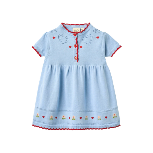 Blanca Dress - Blue Sky