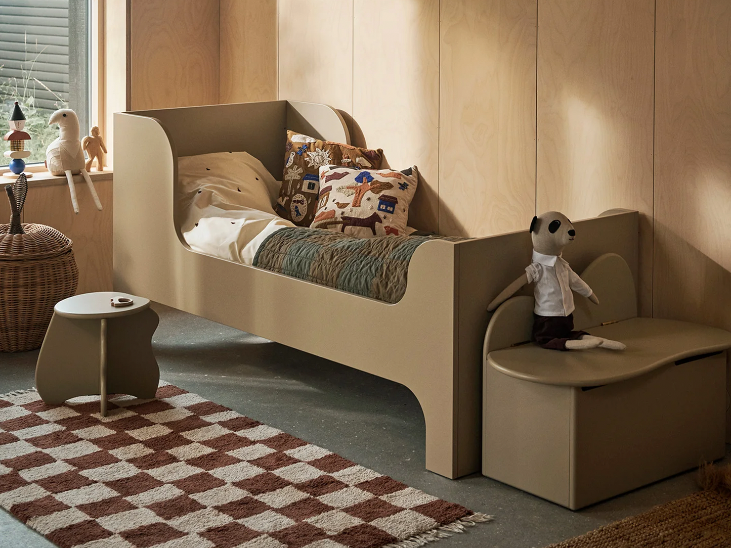 Sill Junior Bed - Cashmere
