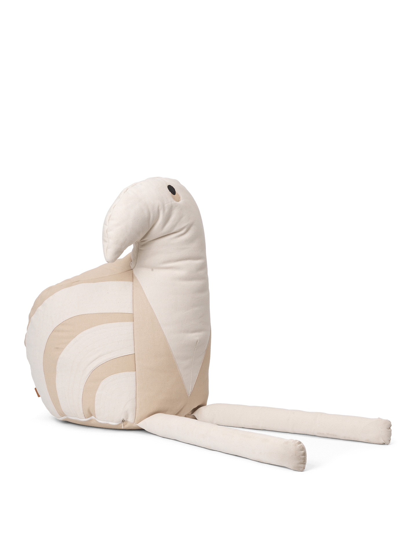 Birdy Bean Bag - Natural/Off-white