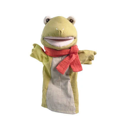 Frog hand puppet
