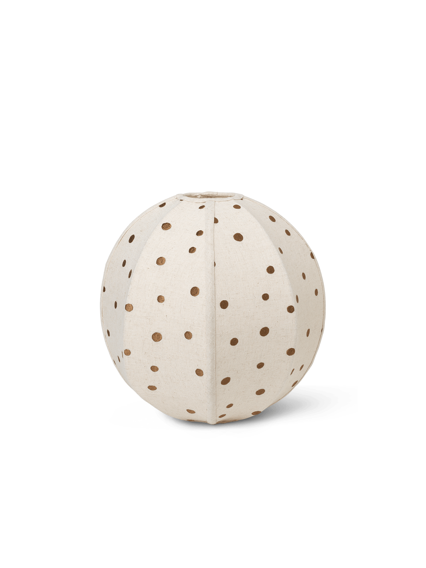 Dots Embroidered Textile Lampshade