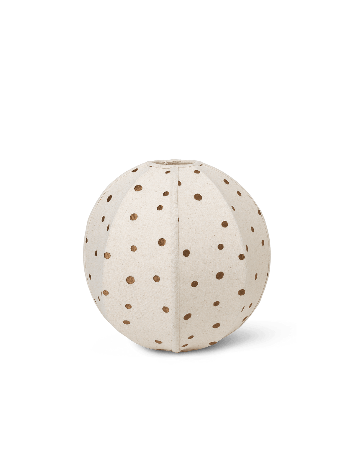 Dots Embroidered Textile Lampshade