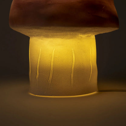 Small Mushroom Night Lamp, Lavender