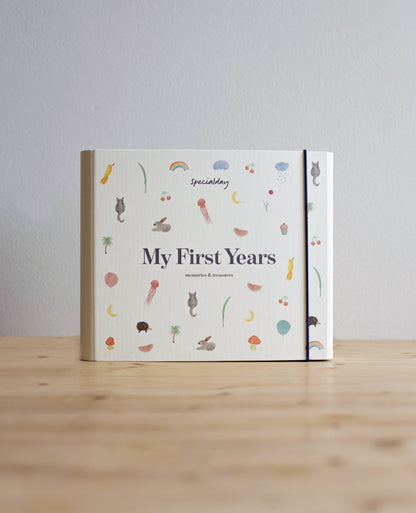 My First Years – cream album – baby journal