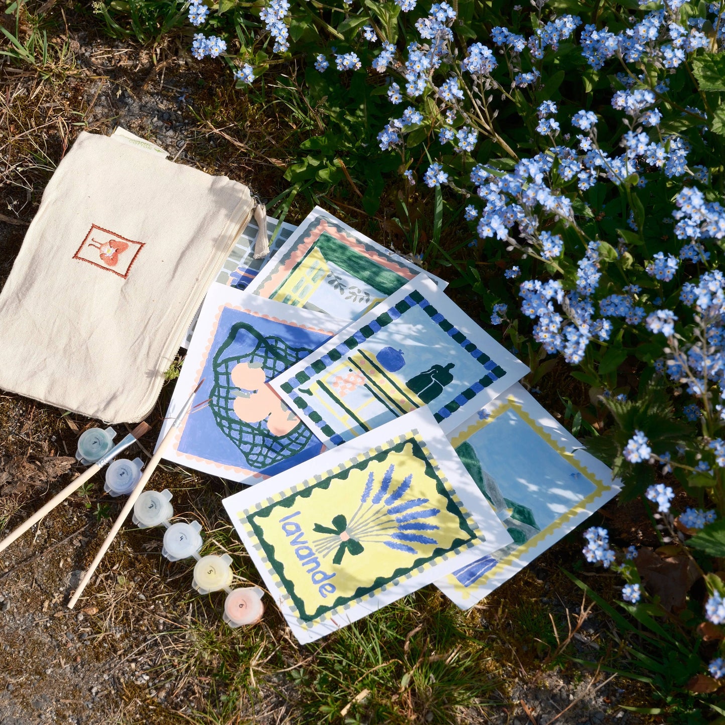 Paint by Numbers Set Provence