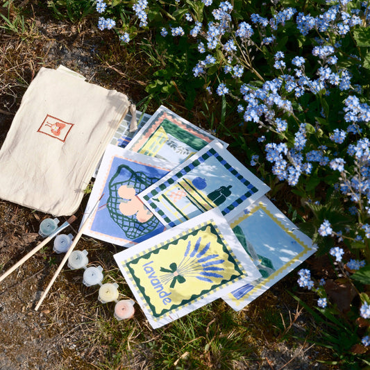Paint by Numbers Set Provence