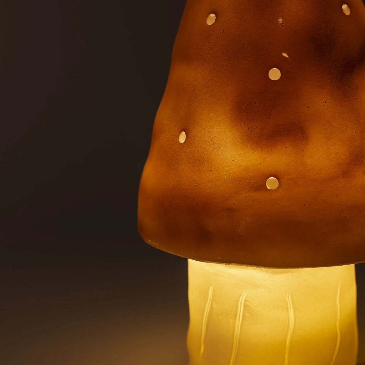 Small Mushroom Night Lamp, Lilac
