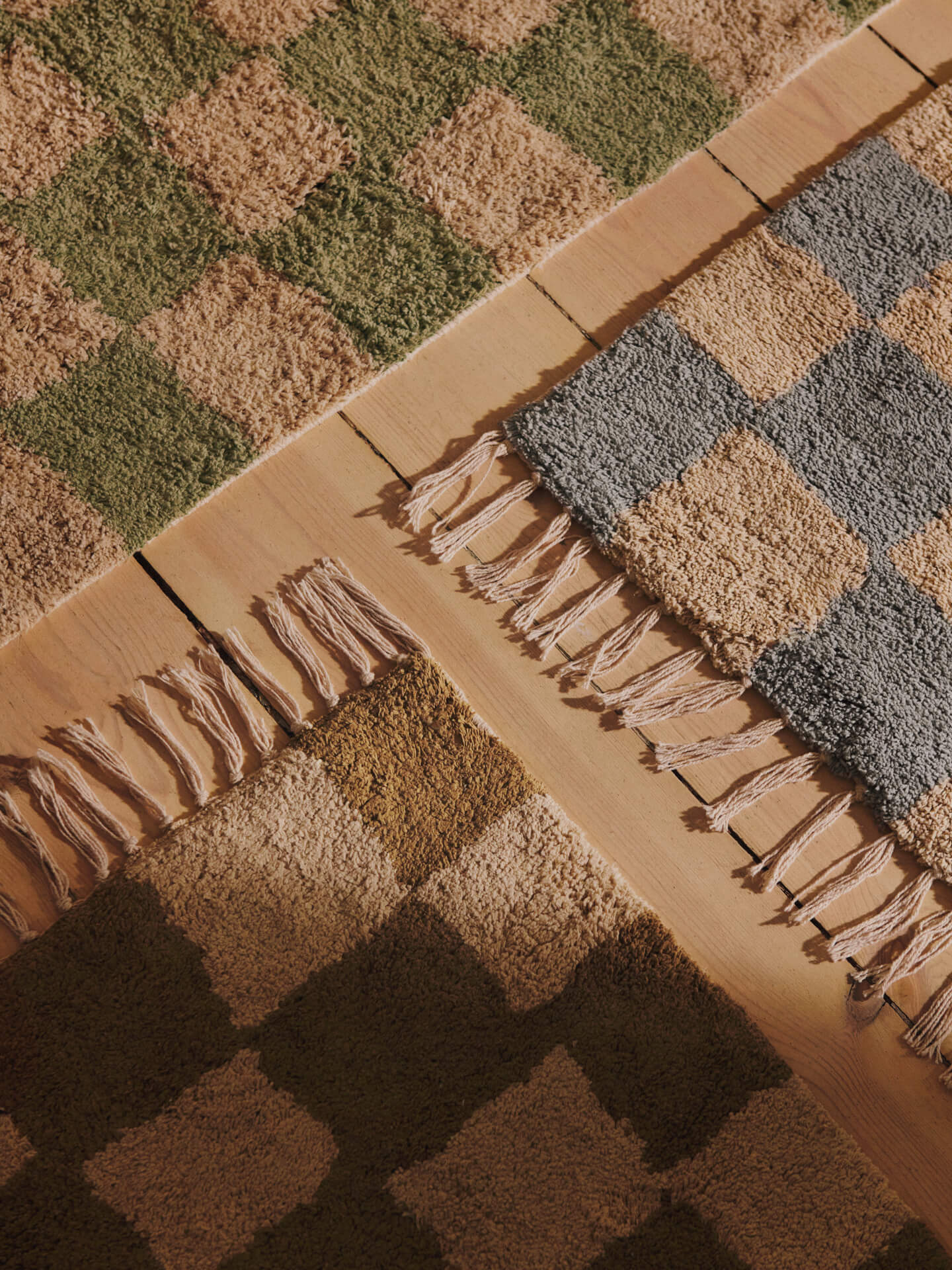 Mara Washable Rug - Mist Blue/Warm Sand