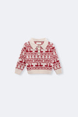 Cherry Ducks knit sweater baby