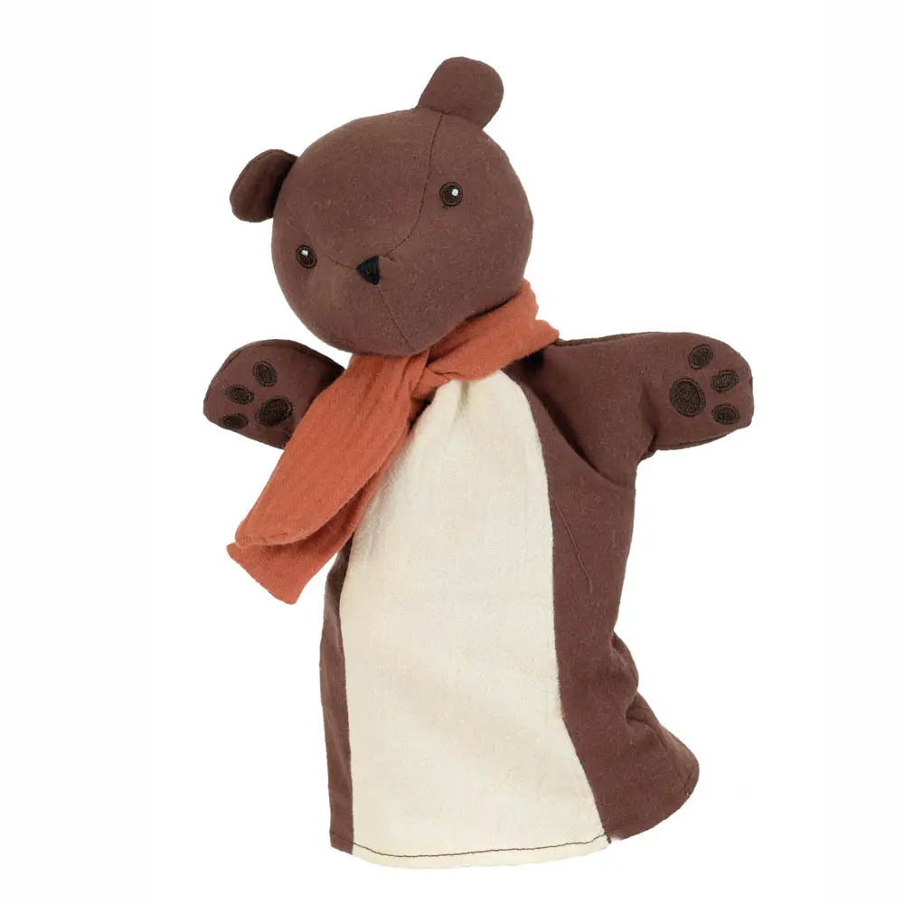 Bear hand puppet