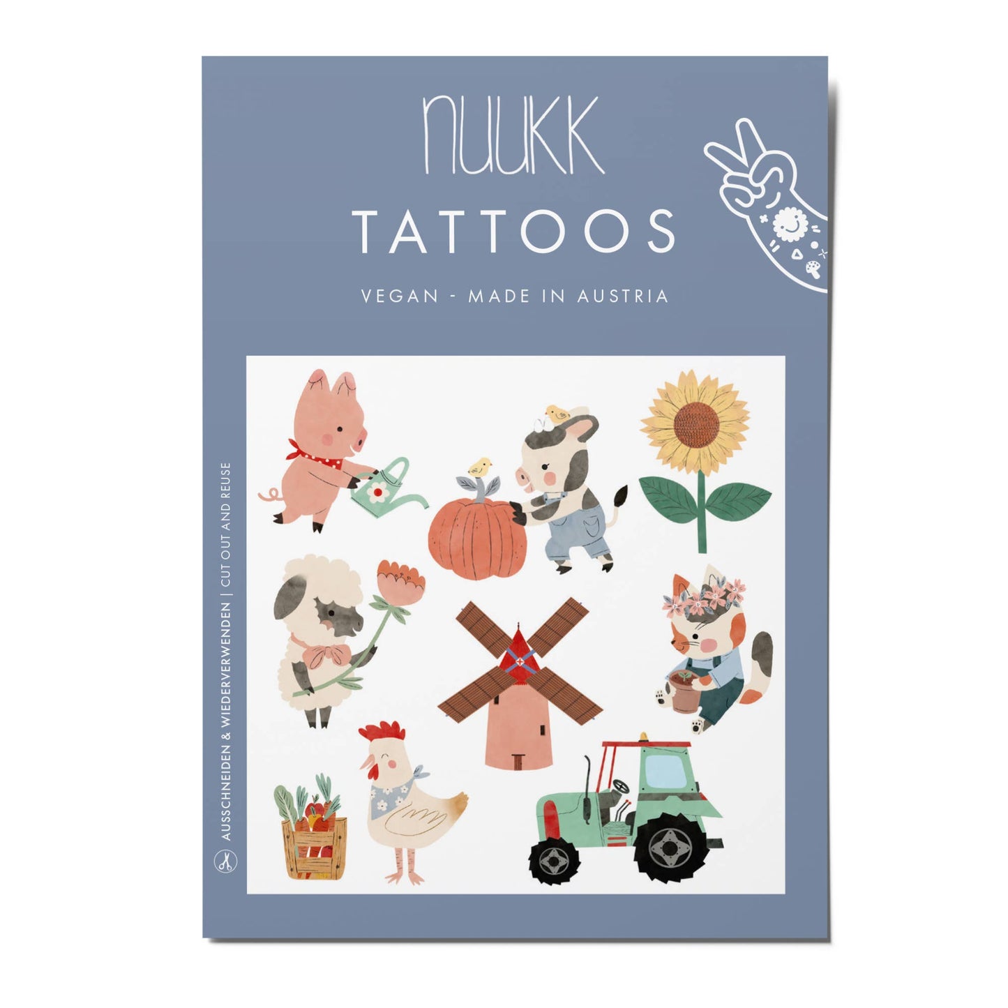 Children's Tattoos "Farm"