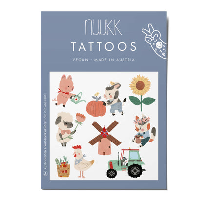 Children's Tattoos "Farm"