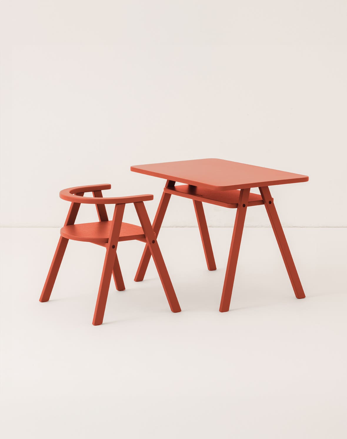 Kid's table Growing Green - Red