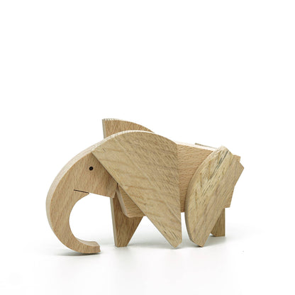 Wooden Magnetic Elephant Gift Toy