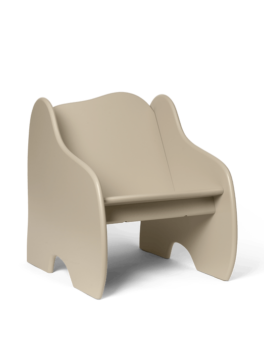 Slope Lounge Chair - Cashmere