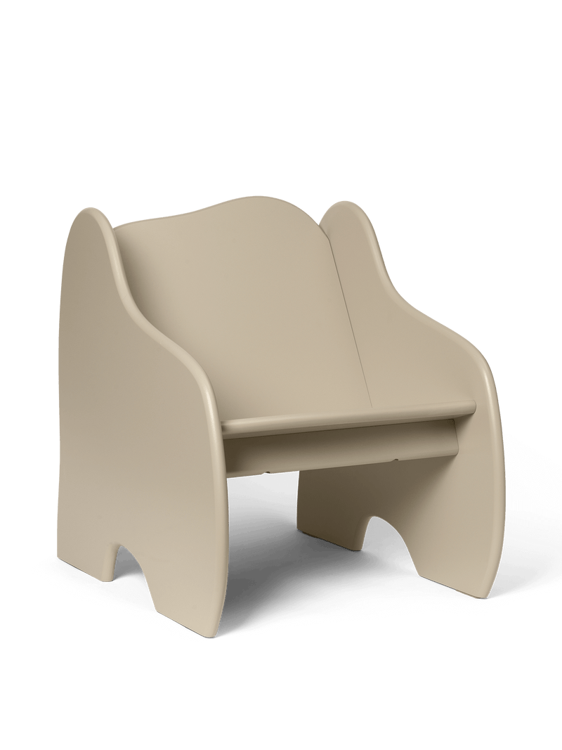 Slope Lounge Chair - Cashmere