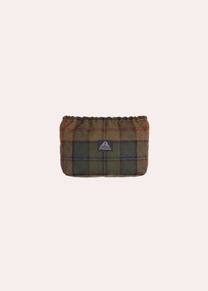 Waxed cotton rain cover