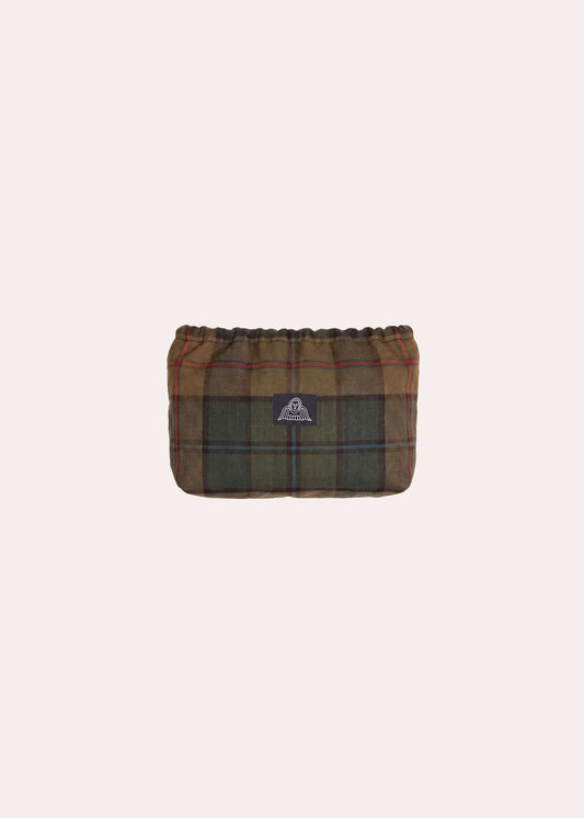 Waxed cotton rain cover