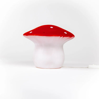 LAMP MUSHROOM MEDIUM RED