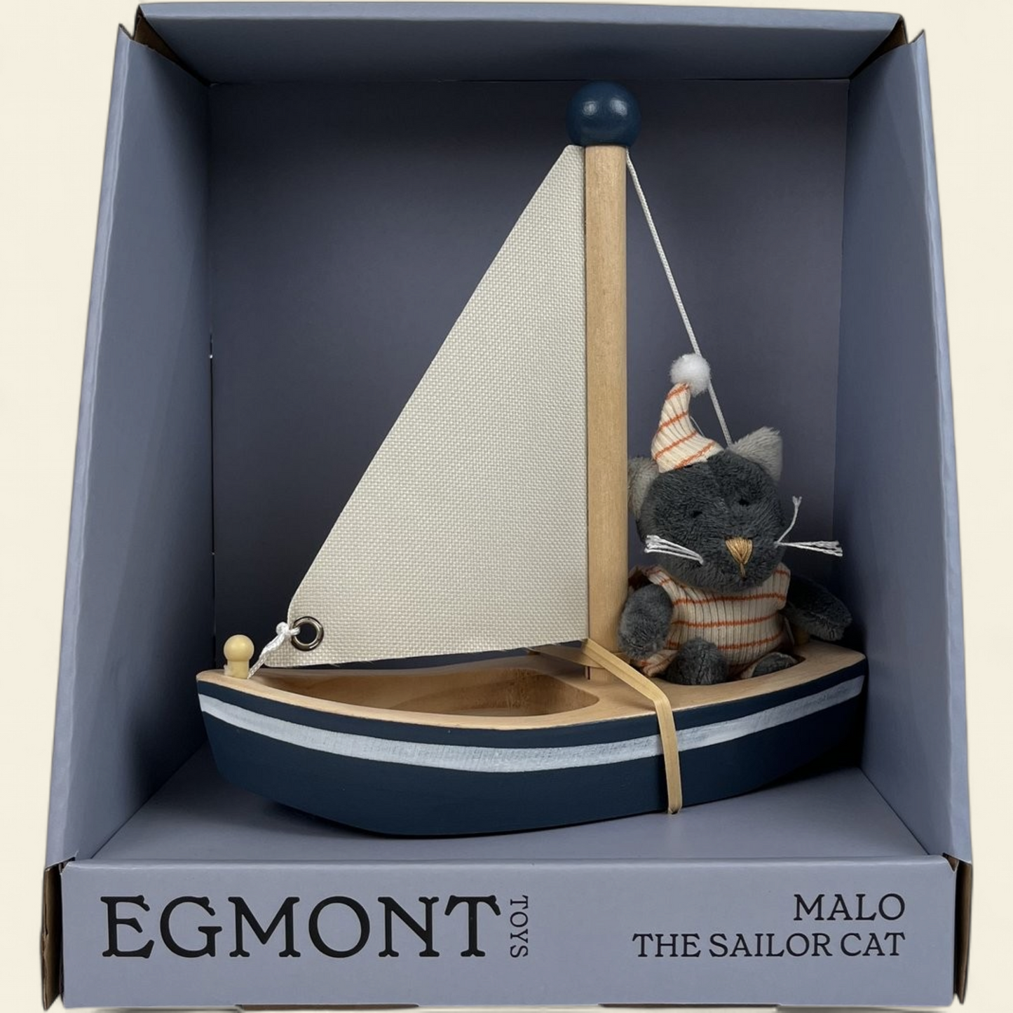 MALO THE CAT IN A BOAT
