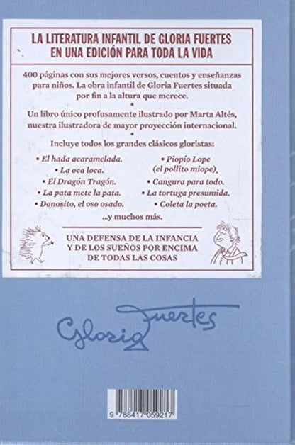 El libro de Gloria Fuertes para niñas y niños