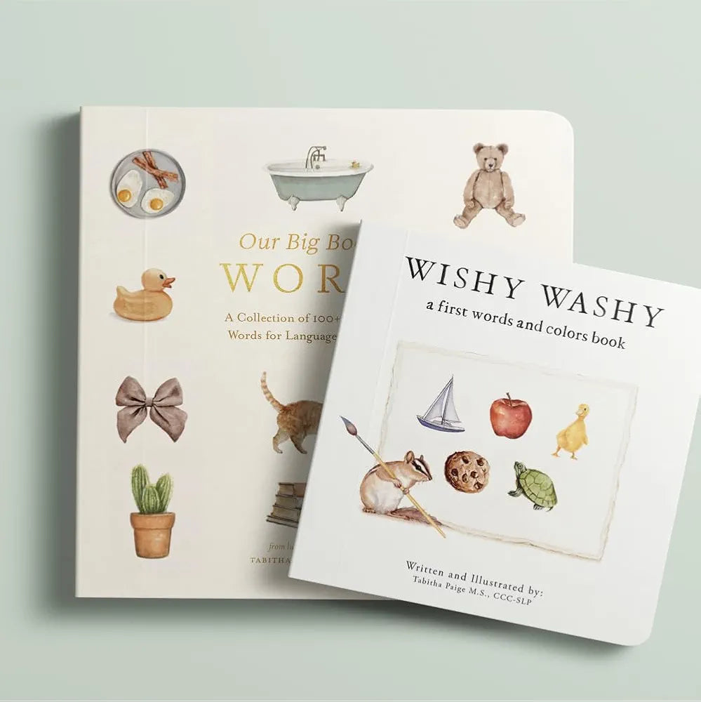 Our Big Book of First Words: A Collection of 100+ Foundational Words for Language Development: 7 