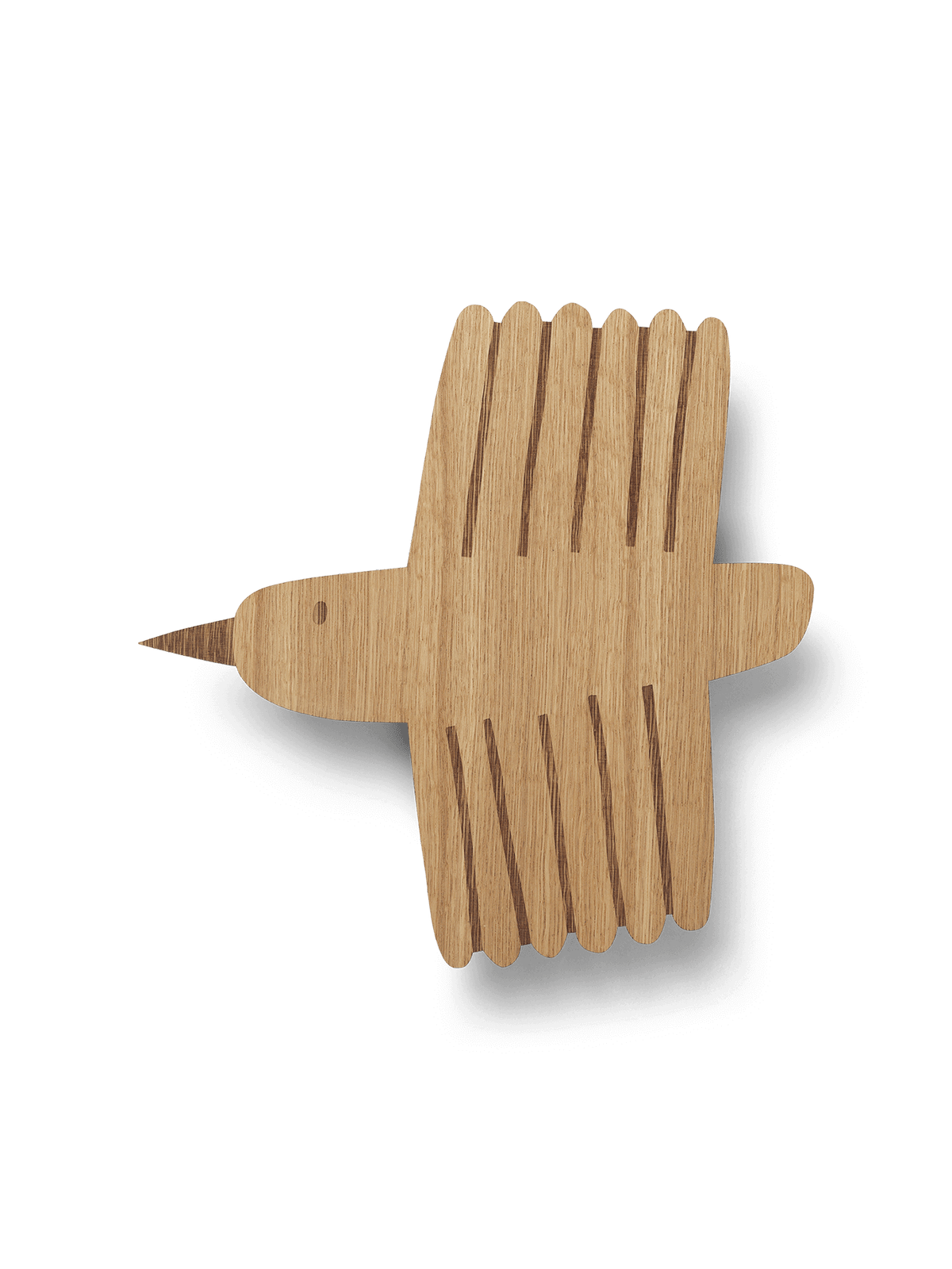 Bird Lamp - Oiled Oak