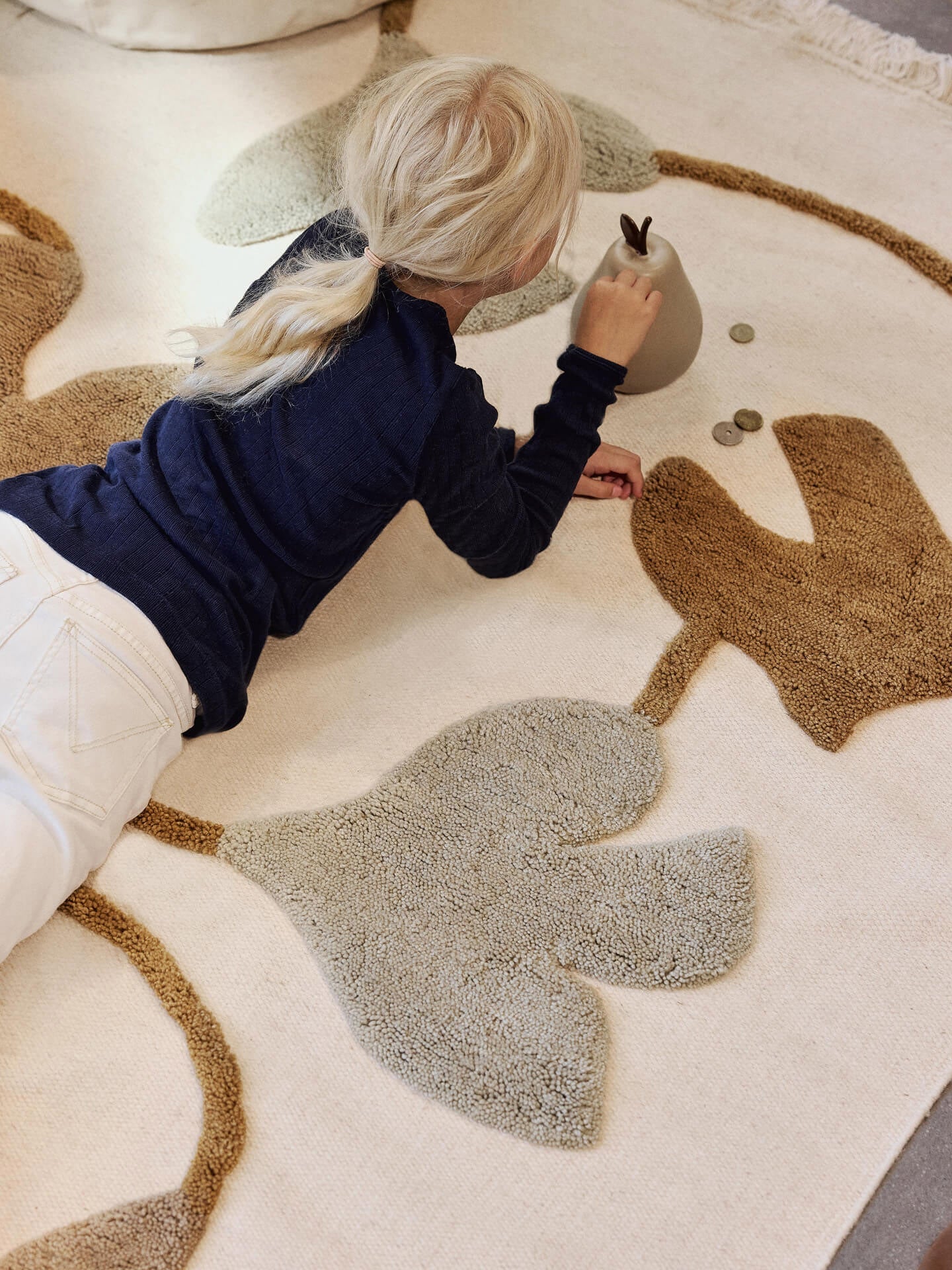 Swif Bird Wool Rug - Multi