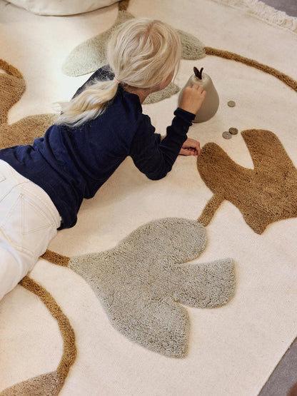 Swif Bird Wool Rug - Multi