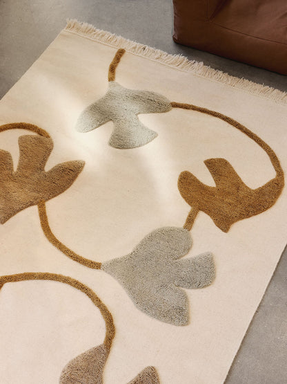 Swif Bird Wool Rug - Multi