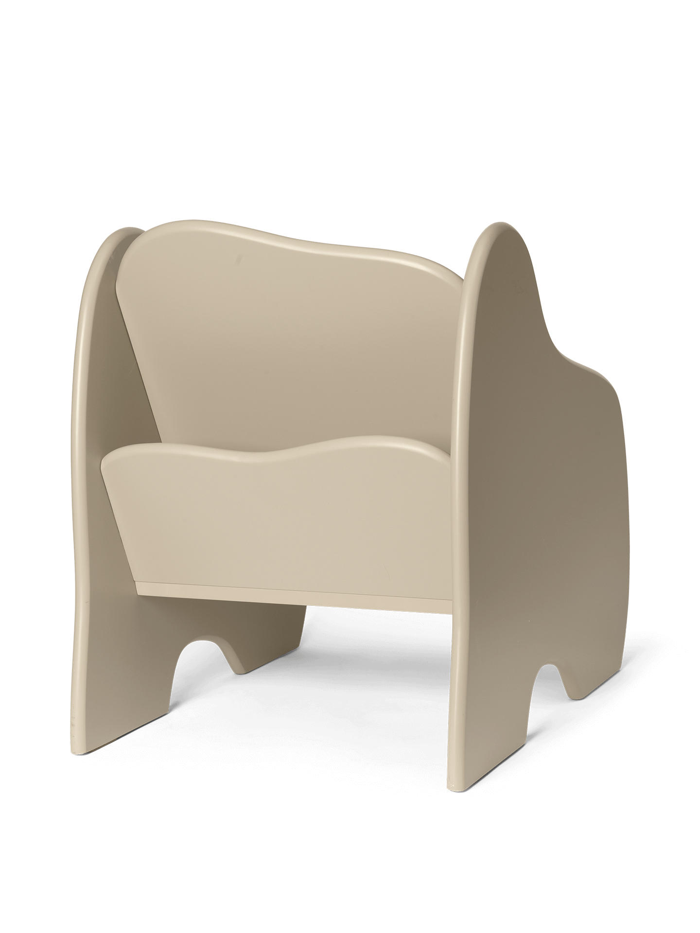 Slope Lounge Chair - Cashmere