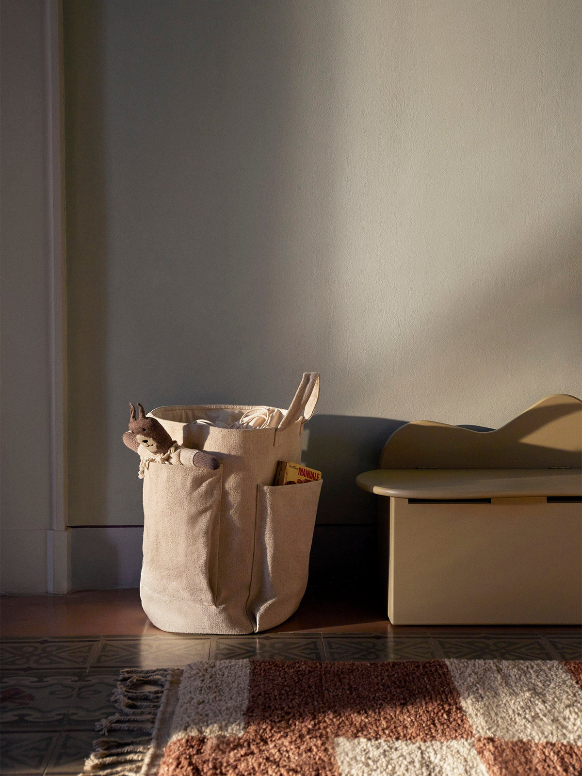 Pocket Storage Bag - Off-white