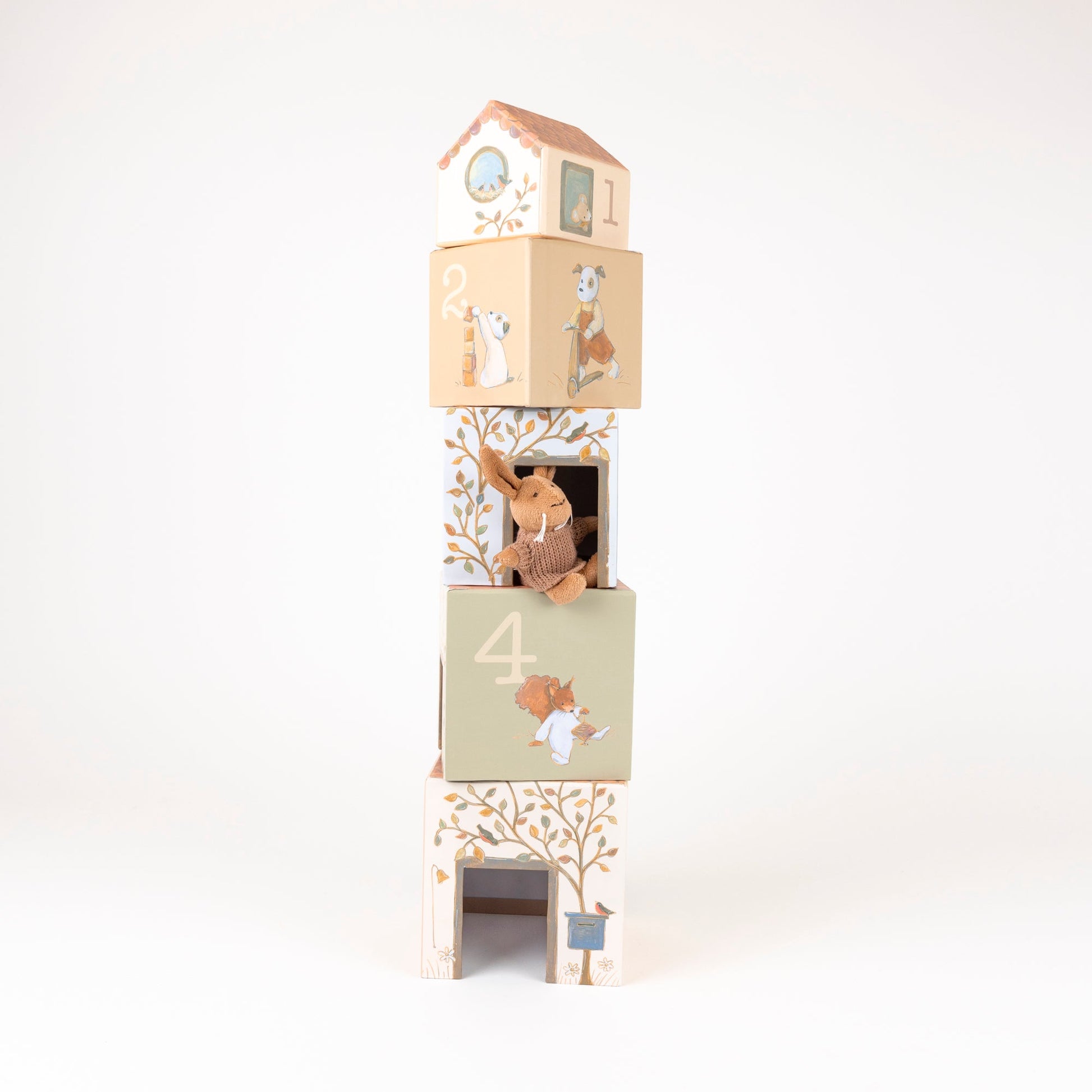 Lenny the rabbit cube house