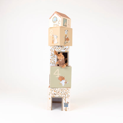 Lenny the rabbit cube house