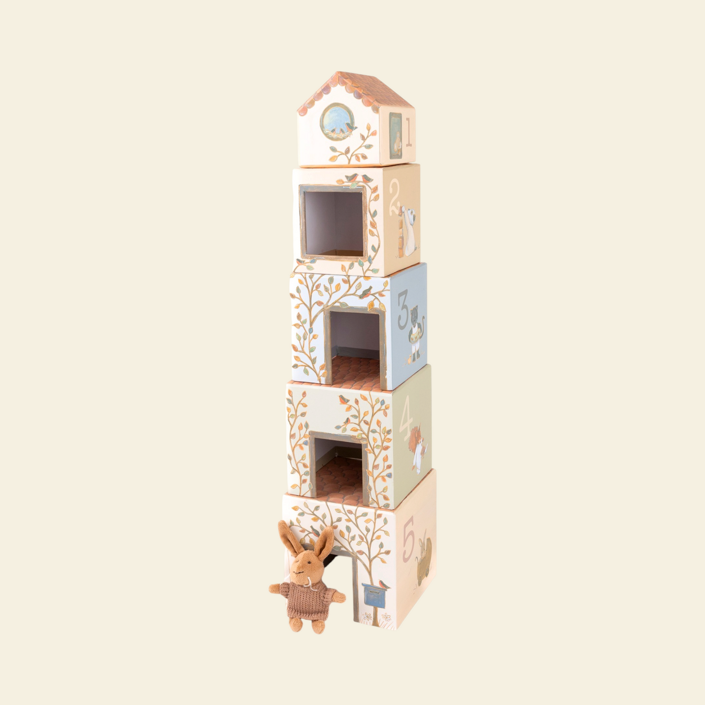 Lenny the rabbit cube house