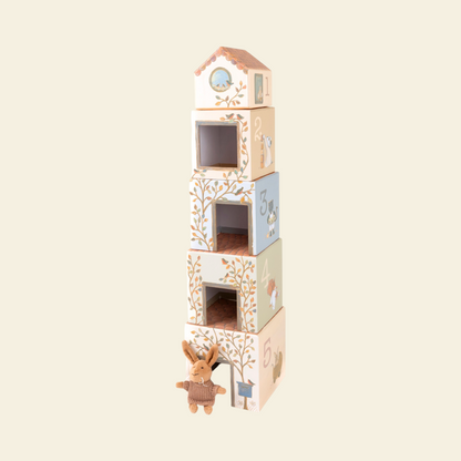 Lenny the rabbit cube house