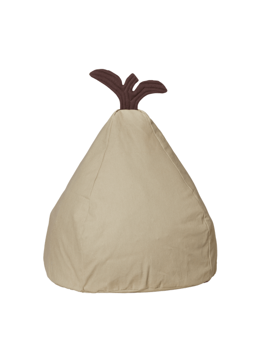 Pear Bean Bag - Elm Green