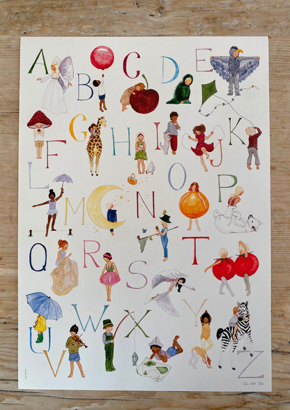 ABC Poster small (English alphabet)