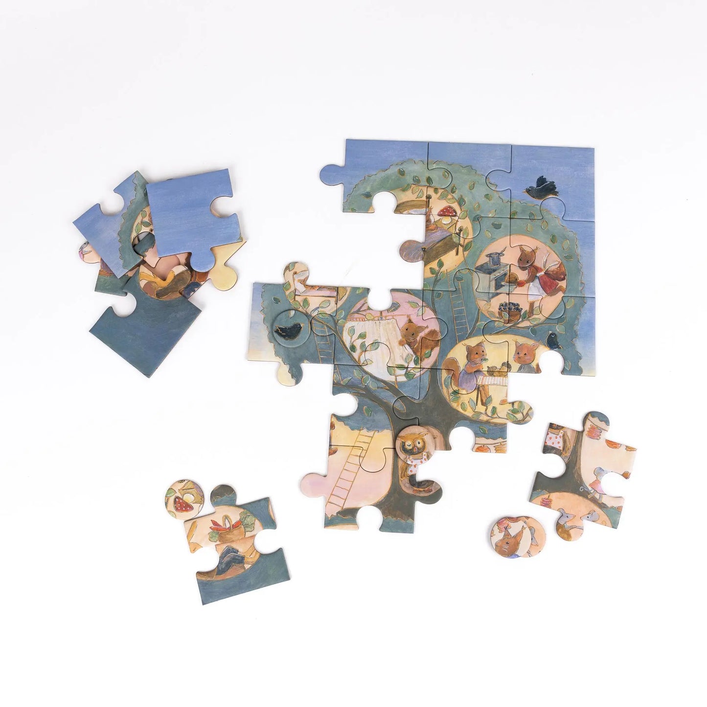 Squirrel Tree Puzzle (24 pieces)