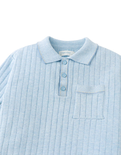 Reiner Polo Shirt with Striped Tipping Accents