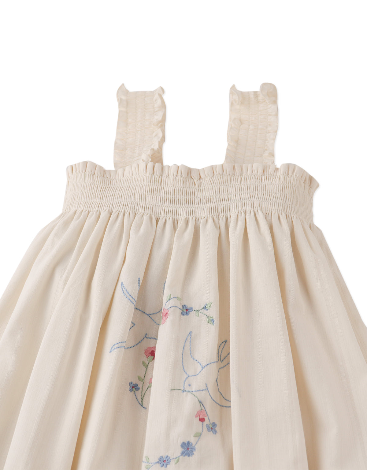 Alessia Cross-Stitch Embroidered Dress