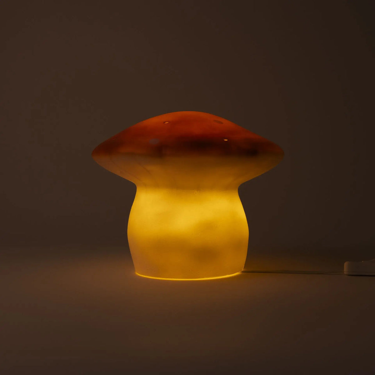 Medium Mushroom Night Lamp, Terra