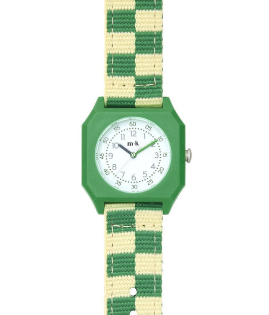 Watch Summer grass - Green Checkered