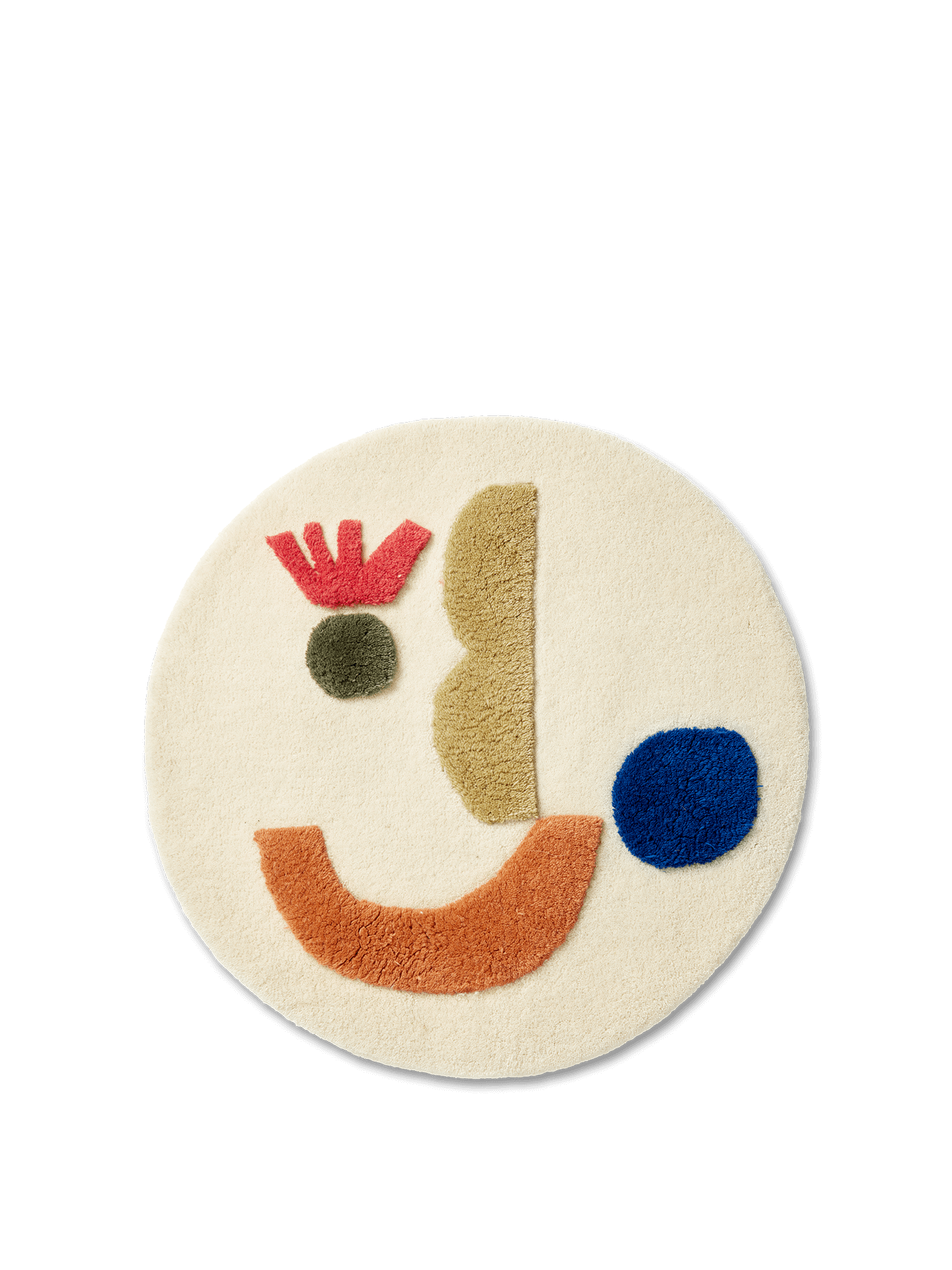 Panto Tufted Rug - Off-white
