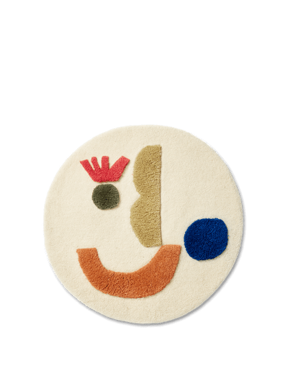 Panto Tufted Rug - Off-white