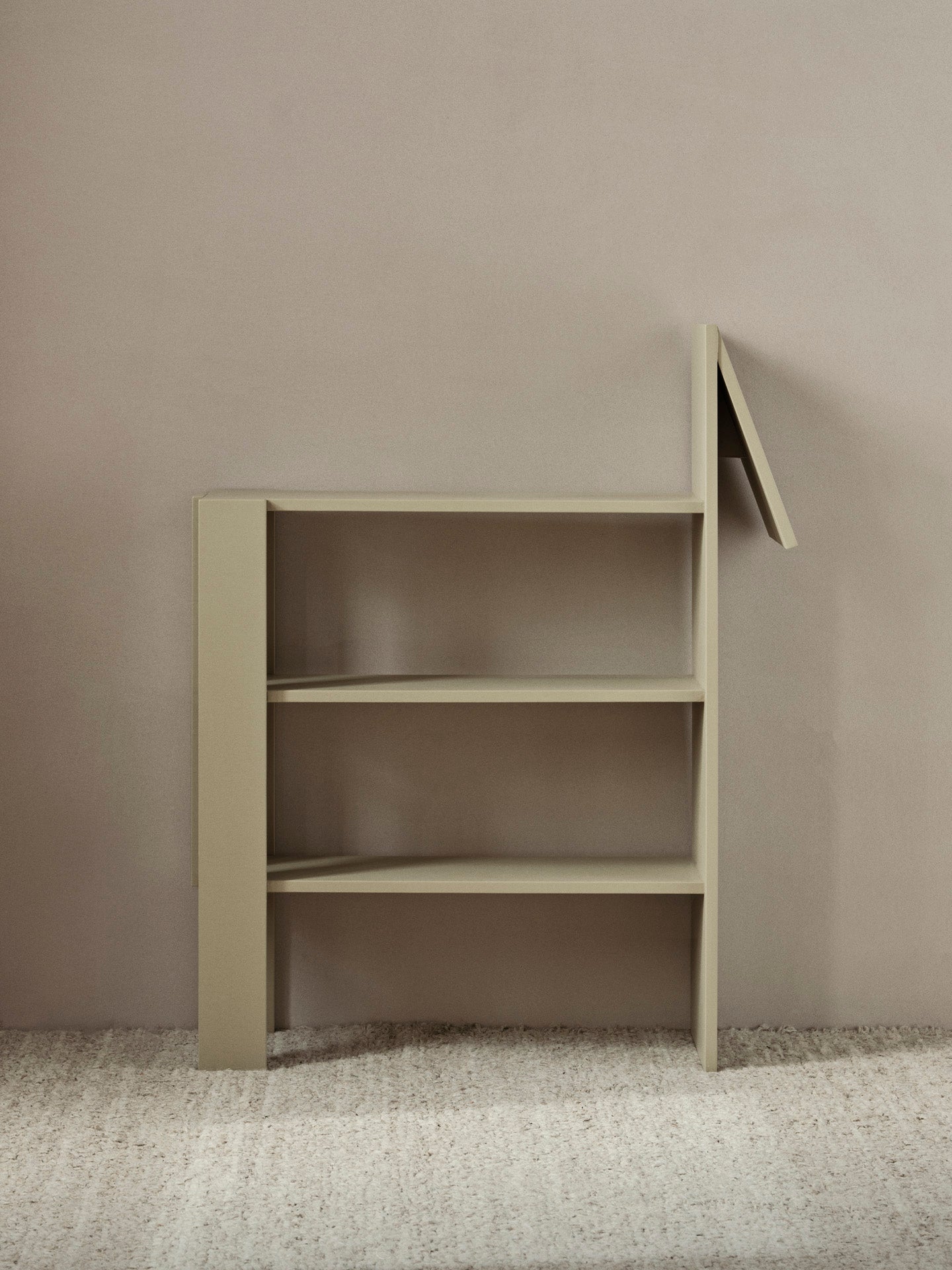 Horse Bookcase - Cashmere