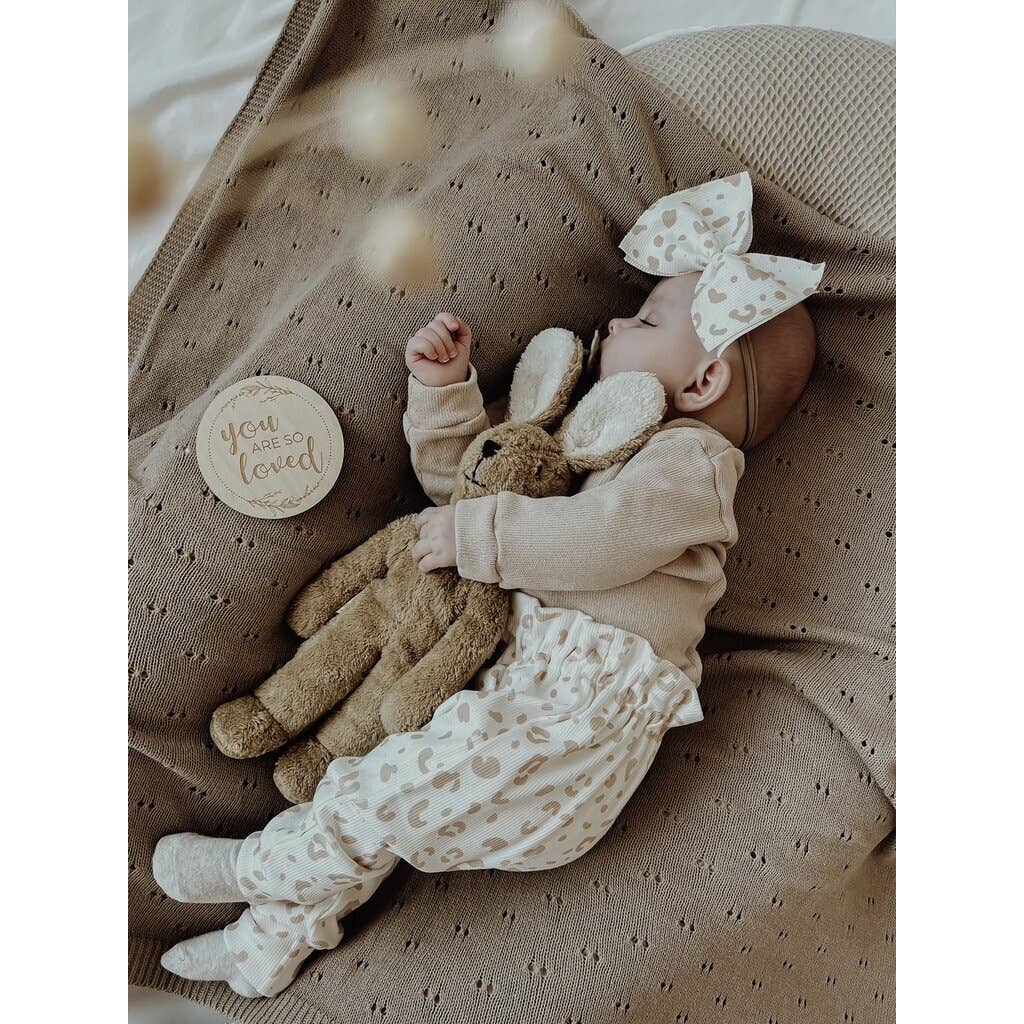 Floppy animal Rabbit, large | beige
