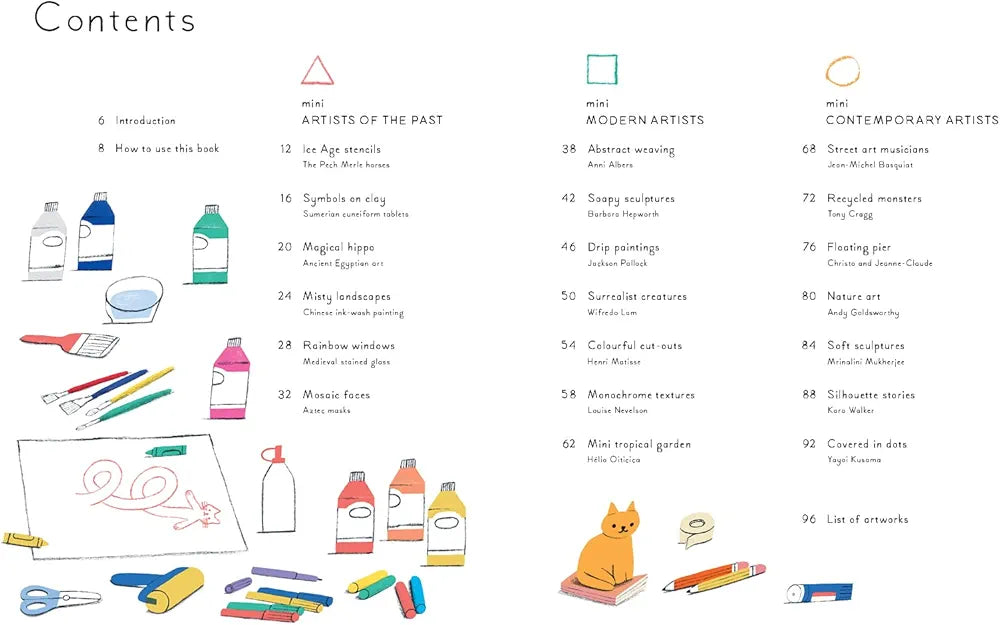 Mini Artists: 20 projects inspired by the great artists: 1